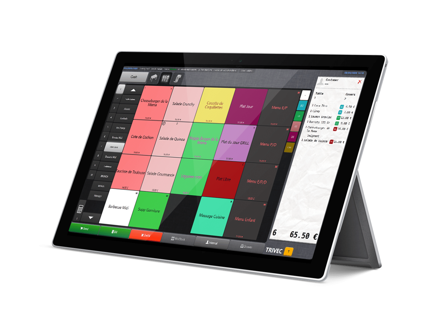 Caisse enregistreuse tablette Caisse enregistreuse tablette