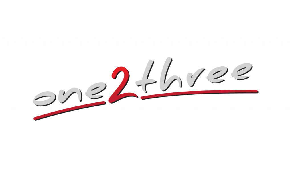One2three logo